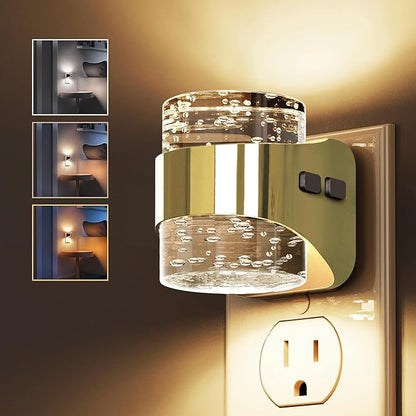 L LOHAS LED 3CCT Night Lights Plug into Wall, 3000K/4000k/5000K Adjustable by LLOHASLED