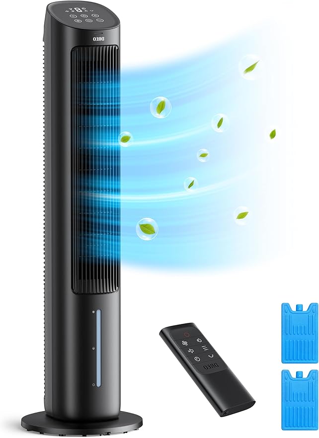 DREO Tower Fans That Blow Cold Air, Cooling Fan by DREO