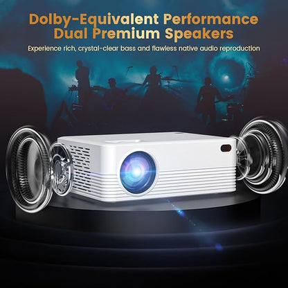 Mini Projector, H5 Portable Video Projector - Image 6