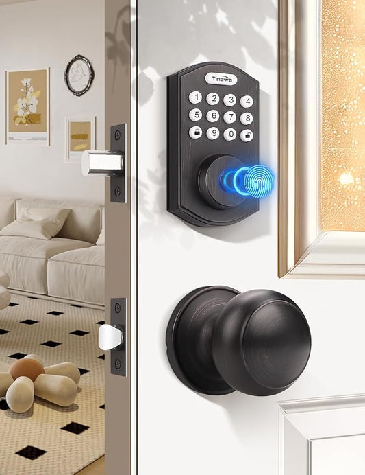 Smart Locks for Front Door by TINEWA