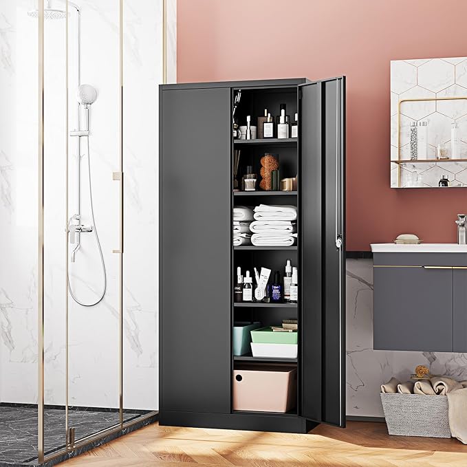 Metal Storage Cabinet-71” Tall Steel File Cabinets - Image 9