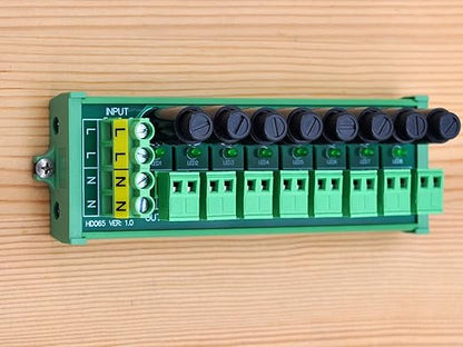 Screw Mount AC 24-250V 8 Channel Pluggable Top Wiring Terminal Block Power - Image 8