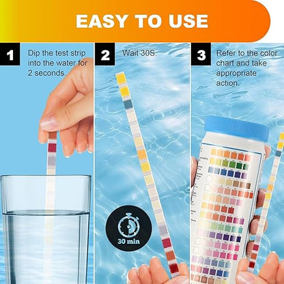 AAwipes Drinking Water Test Strips 150 + 2 Bacteria Tester Kits, Complete - Image 6