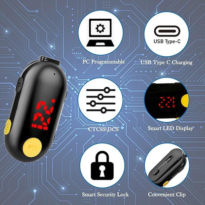 ELIDAIP T-M9 Super Mini Walkie Talkies - Image 3