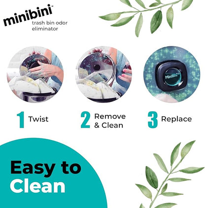 Flint Minibini Trash Can Deodorizer and Odor Eliminator, Garbage Can Air - Image 4