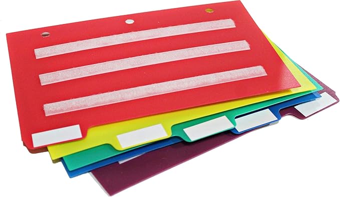 Smile4autism Small 5x8” Tools Perfect to Keep Your Loose Visual Picture Cards by Smile4Autism