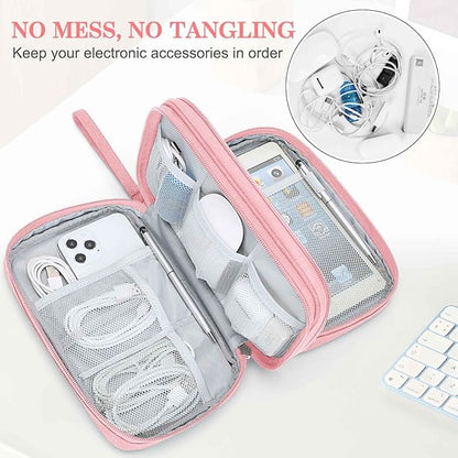 FYY Electronic Organizer, Large Travel Cable Organizer Bag Pouch Electronic - Image 5