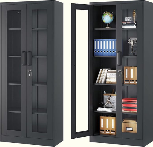 SISESOL Metal Storage Cabinet by SISESOL
