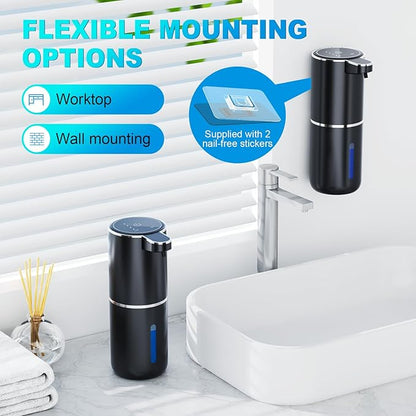 Automatic Foaming Soap Dispenser, 12.8oz/380ml Wall Mount Touchless Soap - Image 3