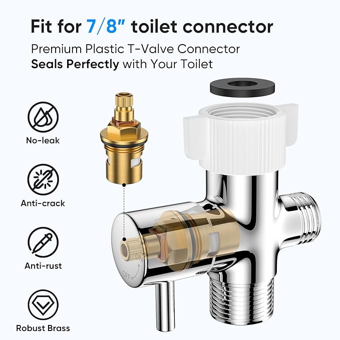Arofa Handheld Bidet Sprayer for Toilet - Image 5