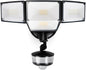 LUTEC 84W 9500LM LED Security Light Hardwire Motion Sensor Outdoor Lights by LUTEC