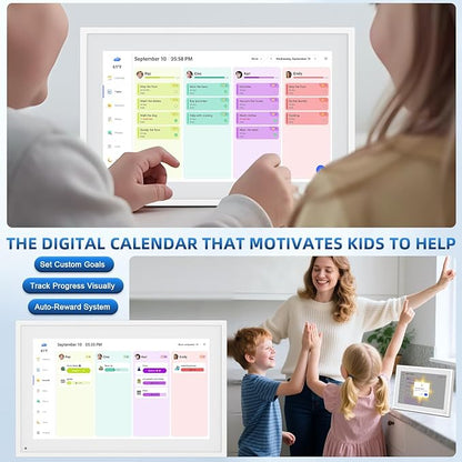 Calendar Digital 10.1 Inch, Digital Frame Combined Smart Touch Screen - Image 3