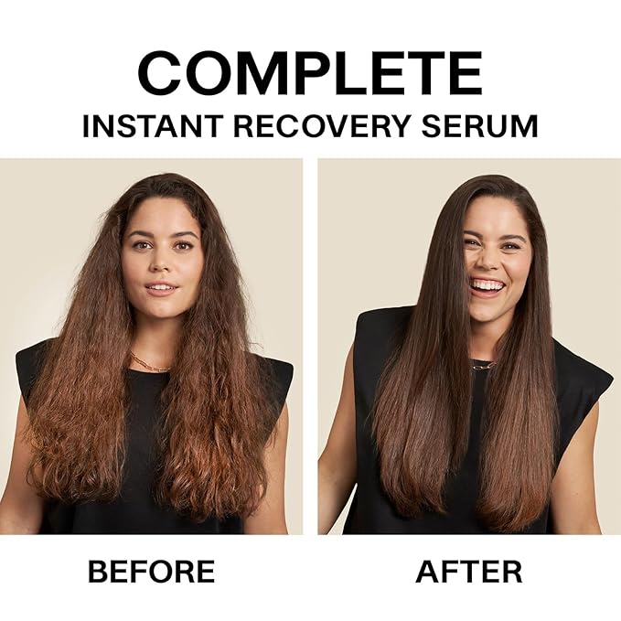JVN Complete Instant Recovery Hair Serum, 3.4 Fl Oz, Frizz Fighting, Heat - Image 2