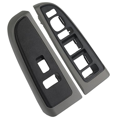 Window Switch Bezel Cover Gray Compatible by APPERFiT