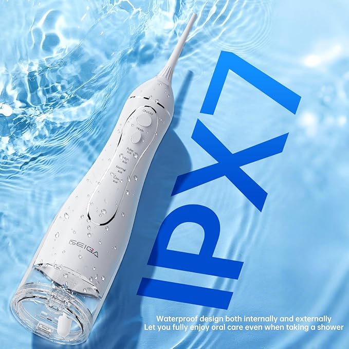 Portable Water Flosser for Teeth, Cordless Dental Flosser - Image 5