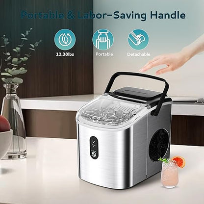 EUHOMY Ice Maker Countertop, Portable Ice Machine - Image 7