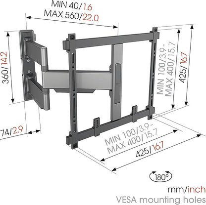 Vogel's TVM 5445 Full-Motion Ultra-Thin TV Wall Bracket - Image 9