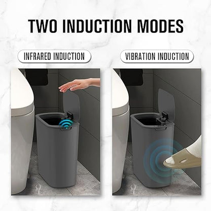 Cesun Automatic Motion Sensor Bathroom Trash Can - Image 5