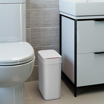 iTouchless 3 Gallon Bathroom Sensor Trash Can, 10 Liter Small Touchless - Image 3