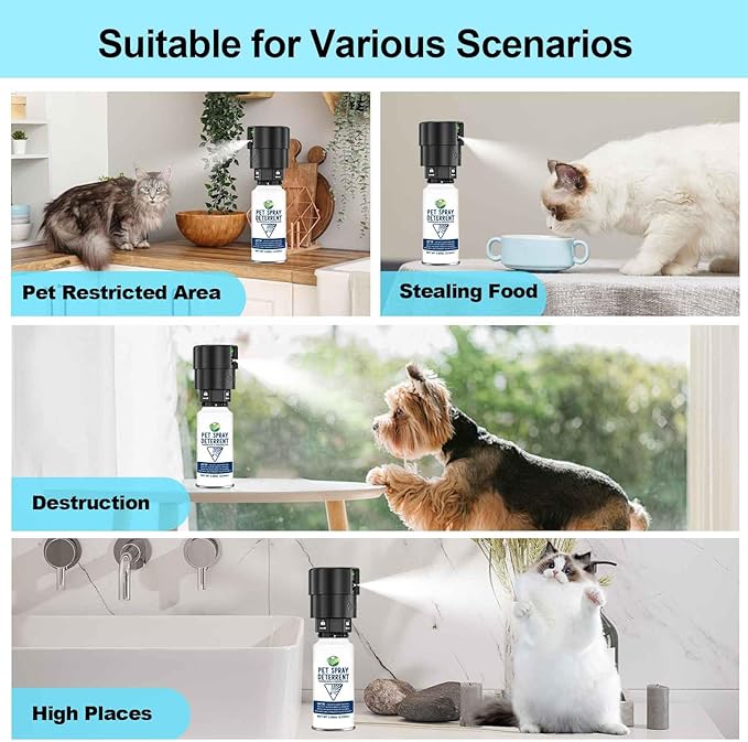 Cat Spray Deterrent System Automatic Cat Deterrent Spray, Motion Activated - Image 3