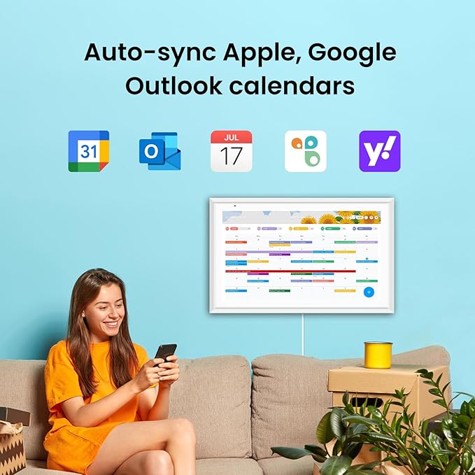 ApoloSign Digital Calendar: Electronic Calendar, Smart Touchscreen Interactive - Image 3