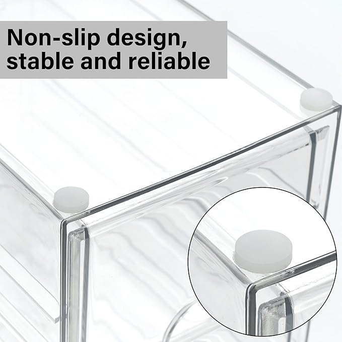 Prsildan Acrylic Drawer Organizer - Image 7