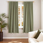 Lazzzy Velvet Blackout Curtains Thermal Insulated Room Window Drapes Super Soft by Lazzzy