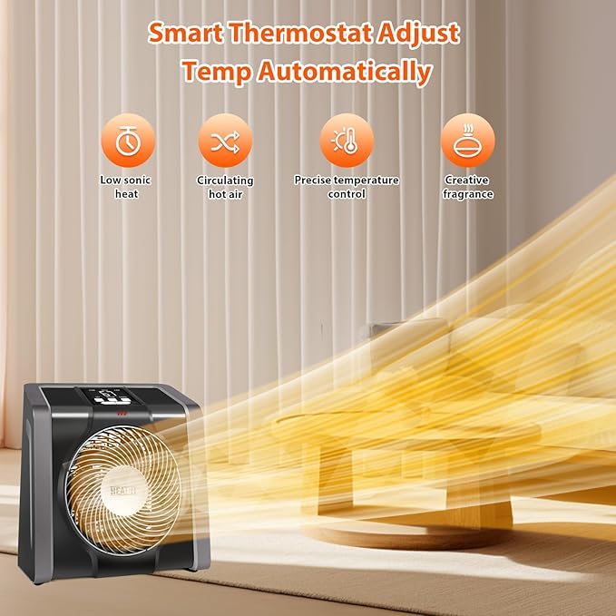 HEATIT Space Heater for Indoor, Digital Display - Image 5
