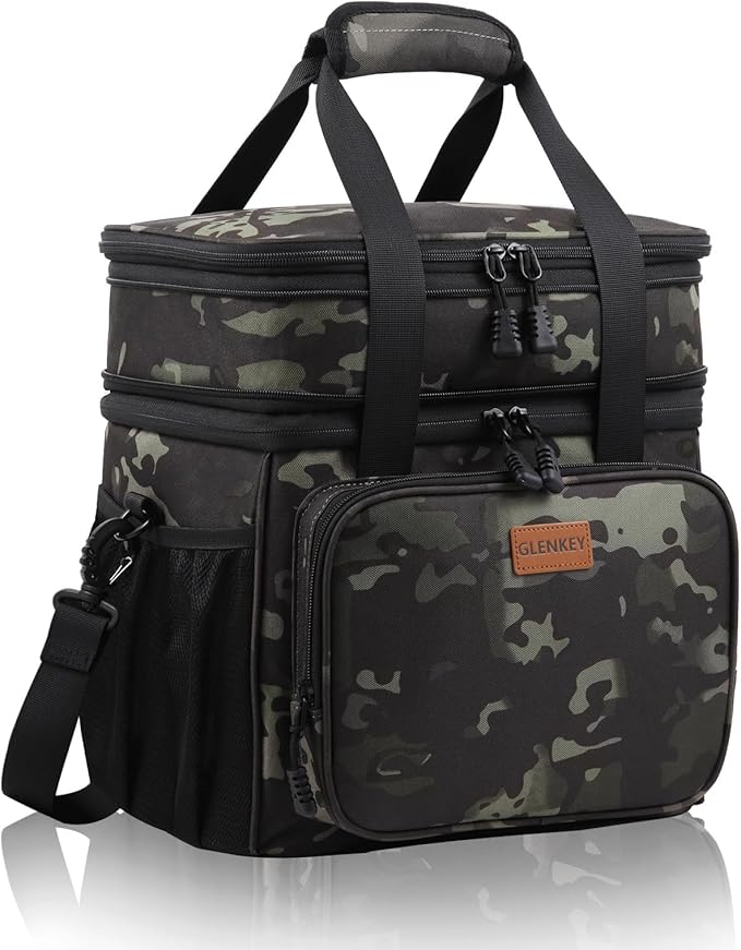 Expandable XLarge Lunch Box, Insulated Heavy Duty Lunch Bag Waterproof by GLENKEY