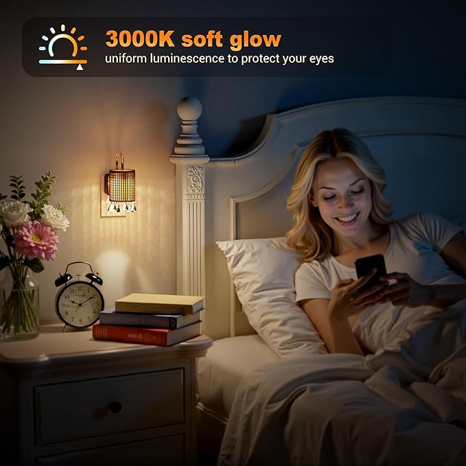JandCase Night Light Plug in, Modern Night Lights Plug into Wall - Image 4