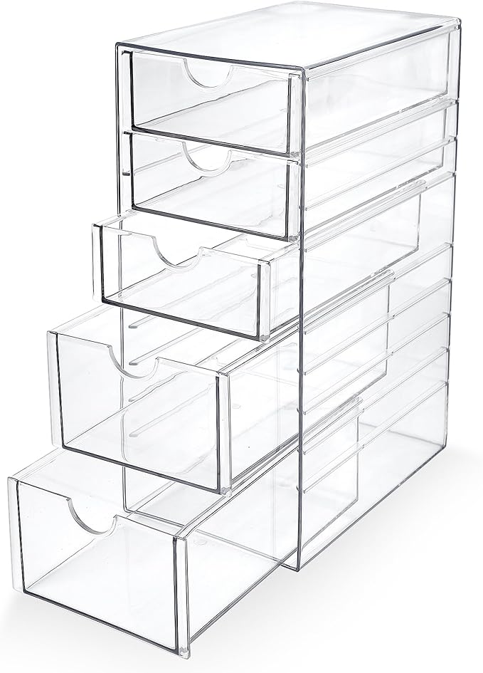 Prsildan Acrylic Drawer Makeup Organizer by Prsildan