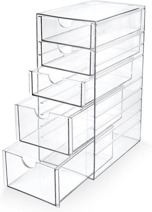 Prsildan Acrylic Drawer Makeup Organizer by Prsildan