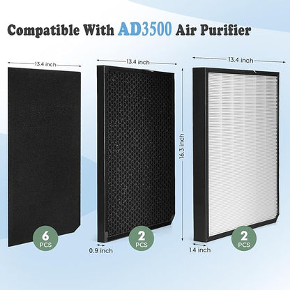3500 Filter Replacement Set Compatible - Image 3