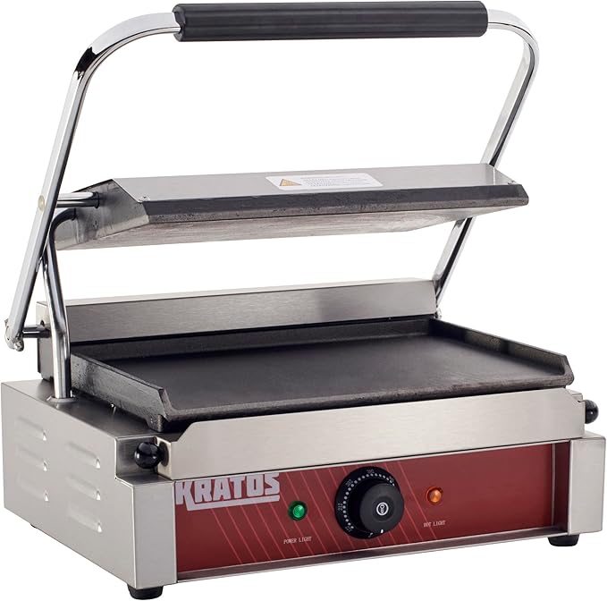 Kratos Commercial Electric Panini Sandwich Grill - Image 9