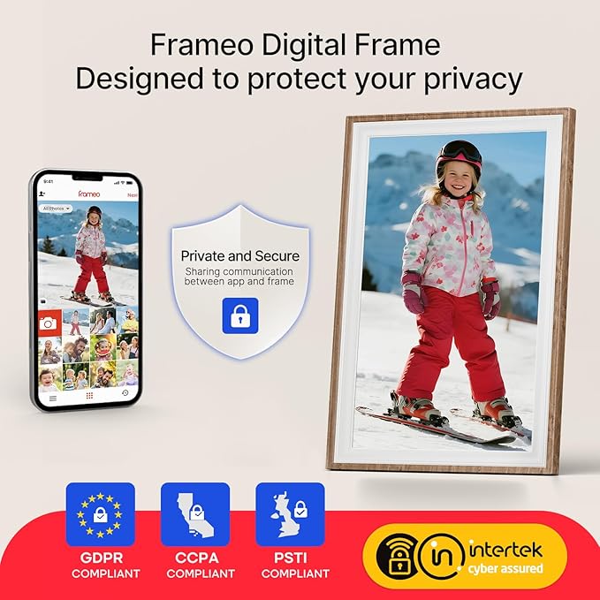 Frameo 10.1" Digital Picture Frame, Smart WiFi Digital Photo Frame - Image 5