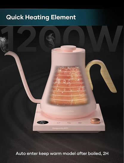 Electric Kettle, Gooseneck Electric Kettle, ±1℉ Precise Temperature Control - Image 6