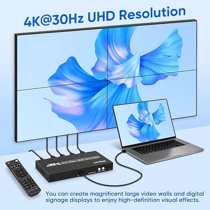 2x2 HDMI 4K Video Wall Controller - Image 3