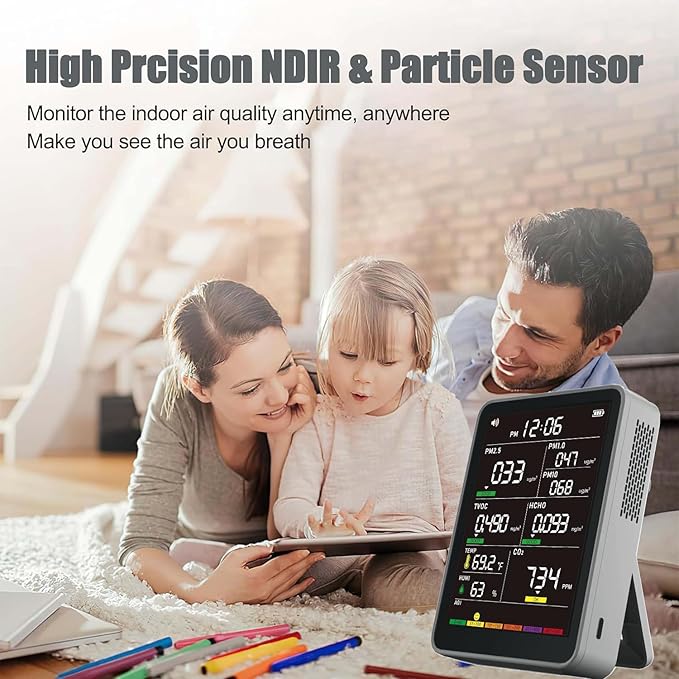 Professional Indoor Air Quality Monitor - Image 7