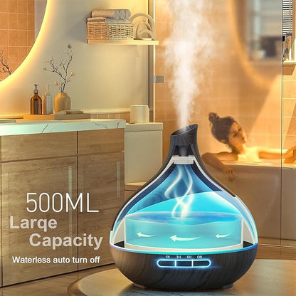 500ML Essential Oil Diffuser: Aroma Diffuser - Image 3