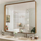LOAAO 48X40 Inch Bathroom Mirror by LOAAO