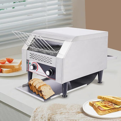 Commercial Toaster, 300 Slices/Hour, Conveyor Toaster Commercial, 1900W - Image 3