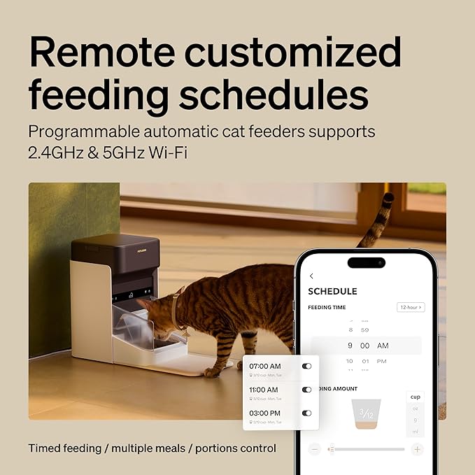 PETLIBRO RFID Multiple Cats Feeder 2 Packs, Tag Activated Exclusive Meals - Image 6