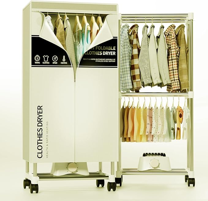 Clothes Dryer, Portable Drying Machine by Kiseely
