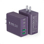 60W USB C Plug, 5-Port Fast Charger Block PD+QC Cube Wall Charging Box Brick by Qwinjwin