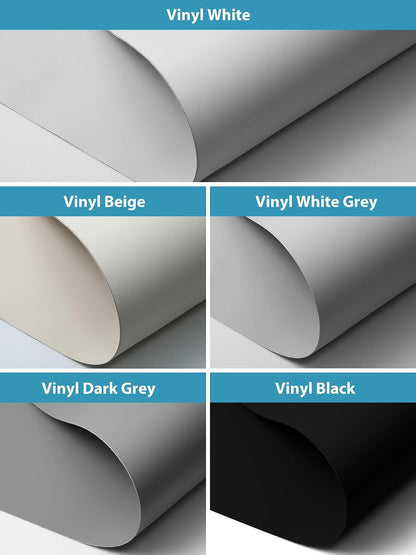 SmartWings Motorized Smart Roller Shades, 100% Blackout Samples | Customized Roller Blinds Fabric with Light Blocking Coating, Color Samples for Reference