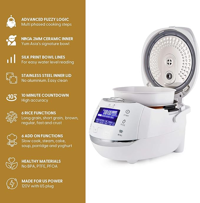 Yum Asia Sakura Rice Cooker - Image 3