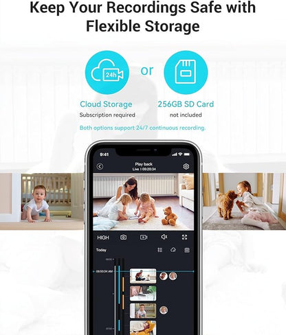 blurams 5G Cameras for Home Security, 2K Pet Camera - Image 7
