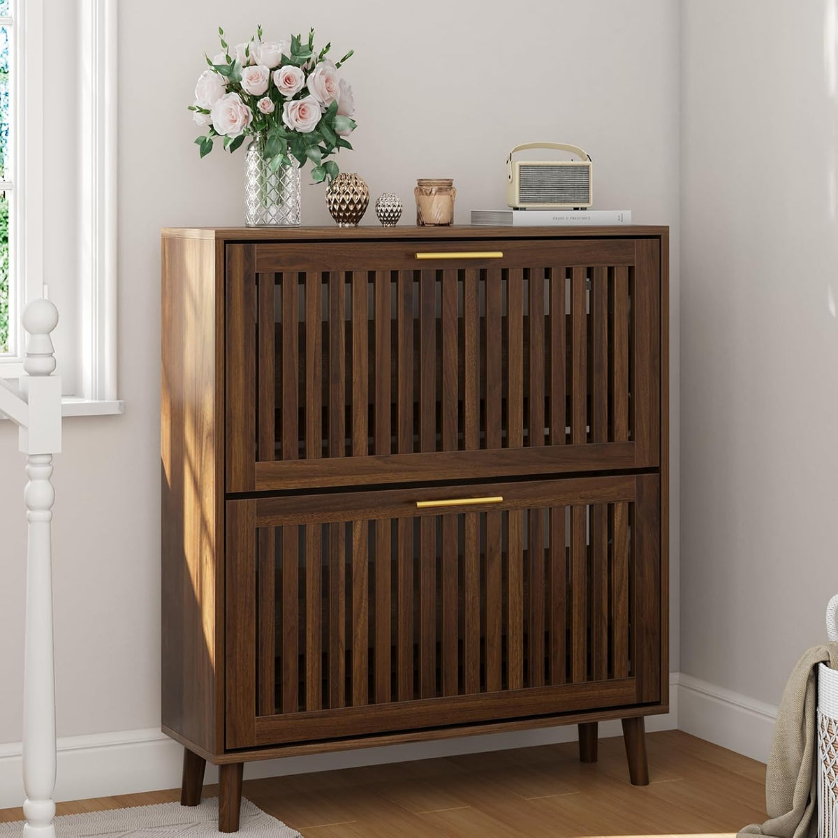 smart fendee 31.5" w shoe cabinet storage for, package contents