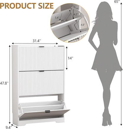 Shoe Cabinet Storage for Entryway - Image 2