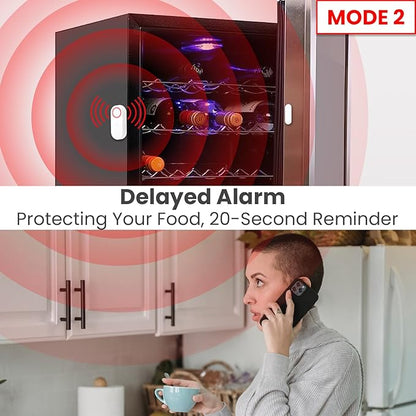 Freezer Door Alarm with Delay When Left Open, Door Chime Window Open Alarm - Image 5